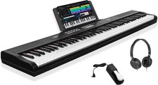 STRICH 88 Key Digital Piano Full Size Electric Keyboard RRP 159.99