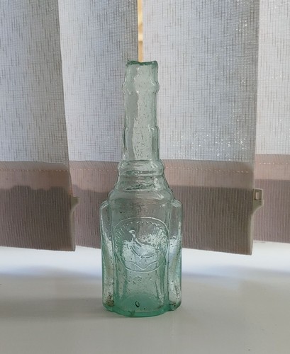 Antique sheldrake aqua glass - antique,