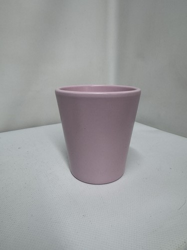 Pink ceramic plant - pot, planter