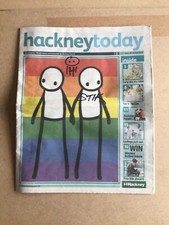stik holding hands signed pride hackney today newspaper 