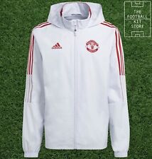Adidas Manchester United All Weather Jacket - Mens - Man Utd -  All Sizes - Grey