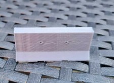 10 Precast Concrete Temporary Barriers - Jersey Barrier - HO Scale 1:87