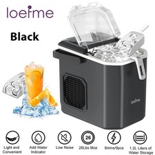 Ice Maker Machine Portable Counter Top Ice Cube Maker Self-Cleaning for Home NEW