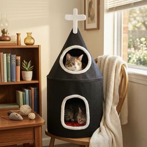 Gothic cat tree - 34", h