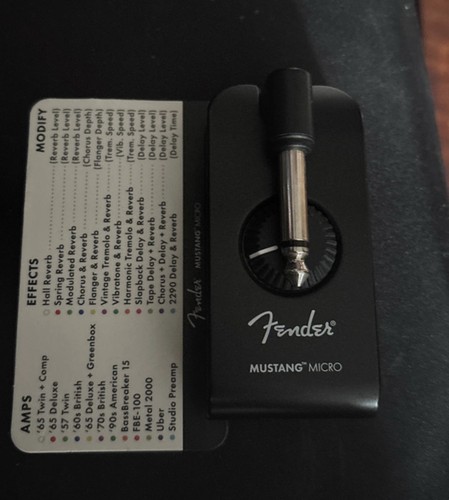 Fender mustang micro plus - micro,