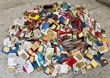 1000 Used SIM Cards for Gold Recovery - Scrap Gold Art ALL MIXED SIZE & Networks