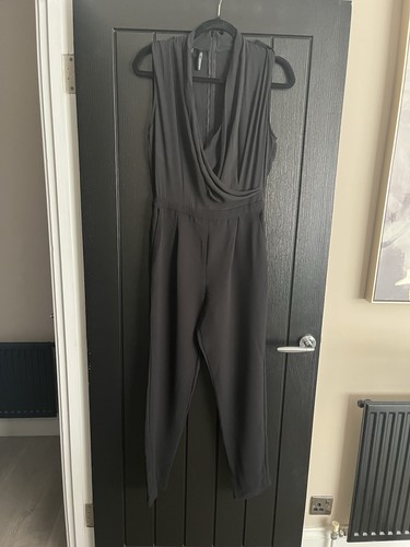 Mango black trouser - black,