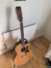 Tanglewood Electro-Acoustic 12 String Guitar. Model TW55/12 NS. Elixir Strings