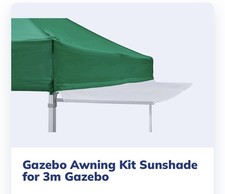 Gazebo Sun Canopy Sun Shade 3m