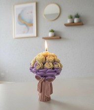 Unique Candle Soy Wax bouquet