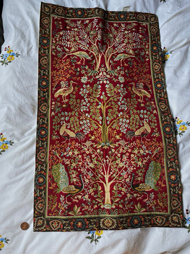 Vintage french tapestry wall - vintage,