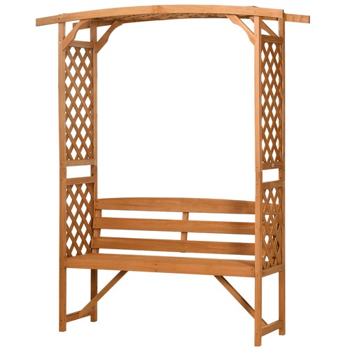 Wood porch bench with - wood,