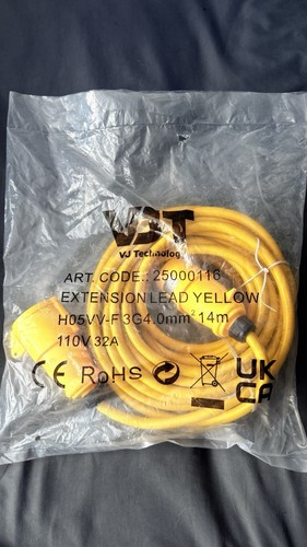 110v amp extension lead - 110v,