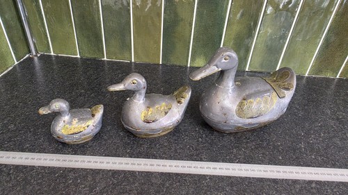 Vintage pewter lead - 3,