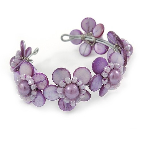 Romantic shell floral - romantic,