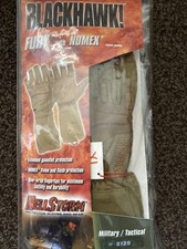 BLACKHAWK FURY with NOMEX FR Combat Gloves Coyote Tan UKSF SEAL SAS SBS Sz SMALL