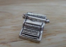 Sterling Silver 3D 16x15mm Old