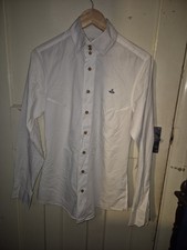 Vivienne Westwood 3 Button Krall Shirt White Size Large