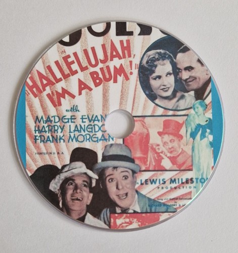 Hallelujah bum 1933 dvd - bum,