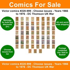 Victor comics #220-999 -