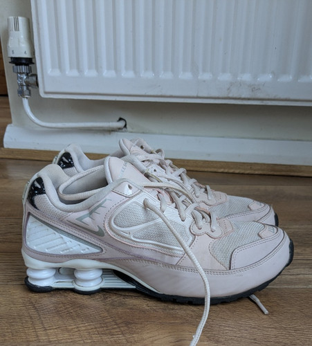 Womens nike shox pink trainers - womens,