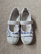 Girls Primigi Leather Mary Jane Shoes, Size 1 Junior/33EU