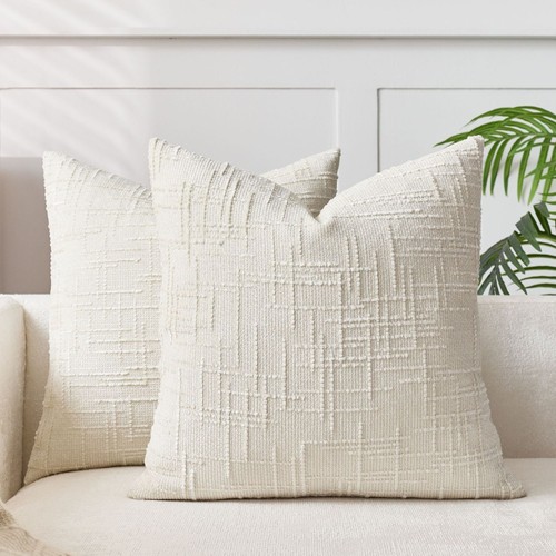 Chenille coarse yarn cushion - chenille,
