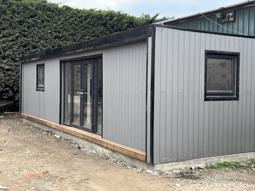 Converted shipping container - shipping,