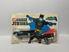 Corgi Toys Juniors E2519 Batman and Batboat, Original, RARE, Still Sealed.