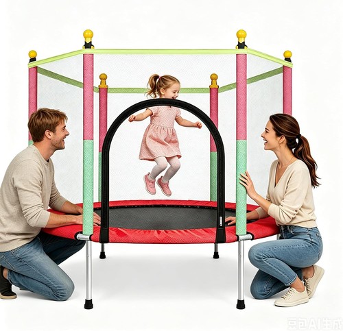 Toddler trampoline 140cm 6ft - toddler,