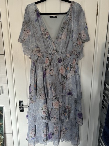 Quiz plus floral chiffon - plus,