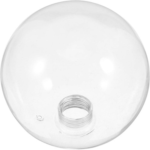 Clear glass globe lamp - clear,