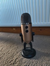 Blue Microphones Yeti USB Microphone Silver for Streaming (Fully Working)