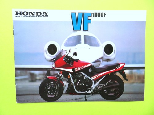 Honda vf1000f brochure c - honda,
