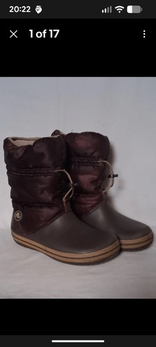 Women brown croc crocband - croc,