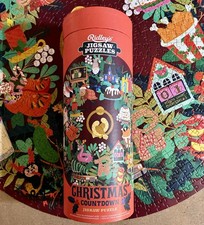 Round Christmas Jigsaw 1000pc Awesome Brand Awesome Quality Superb Condition