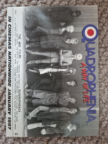 Quadrophenia movie poster - quadrophenia,