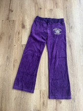 Juicy Couture Purple Velour Tracksuit Bottoms 