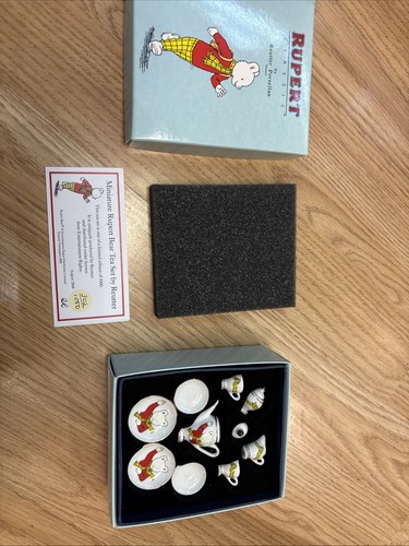 Vintage rupert bear tea - vintage,