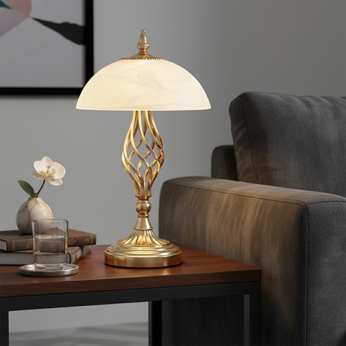 Vintage gold spiral twist - spiral,