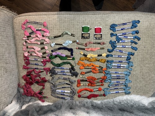 Lot vtg embroidery - 68,