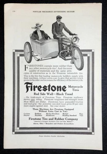 1916 firestone motorcycle - firestone,