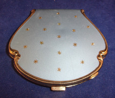 Unusual Enamel Gold Tone