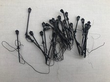 24 x HO Gauge Traditional Style Street Lights Lamps Black VGC