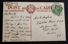 Fortrose, Ross-shire, Scotland 1913 postmark on a MacDougal Tartan postcard to M