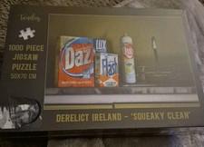 Tandem Irish 1000 piece jigsaw Puzzle derelict Ireland "squeaky clean".