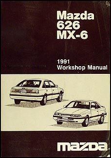 1991 mazda 626 and - 1991, mx-6