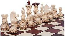 Wooden Chess Pieces Embassy-