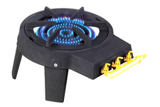 Triple burner LPG 9 kW  Cast Iron  3 settings