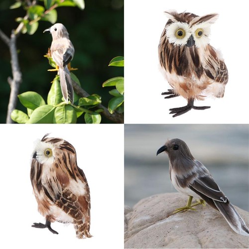 Mini artificial owl - artificial, ,